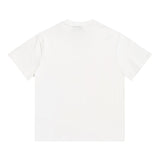 Drew house tshirt r d@ew smiley face letter graphic crew neck short sleeve tee