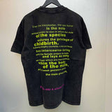 SAINT MICHAEL Vintage T Shirt Nirvana Band Seahorse Vintage Short Sleeve