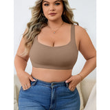 Full figure bra seamless push-up thin style