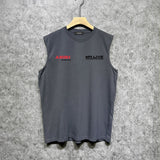 Amiri tank top tv channel printing
