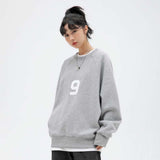 Unisex Hoodie Autumn Embroidery Casual Sweatshirt
