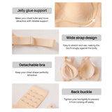 Full figure bra women's push-up lace