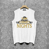 Amiri tank top earth letter printing