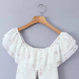 Women Tops Summer Cake Dress Sexy Skirt