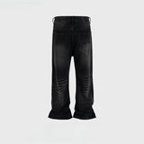 MIJKO Men's Vintage Pants MIJKO Men's Clothing Women's Washed Old Men's and Women's Jeans