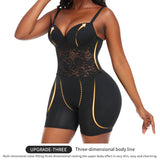 Shapewear bodysuit Butt-enhancing lace bodysuit