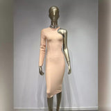 Women Dresses Long Sleeve Bandage One-Piece Dress Party Dress (Ont0408)