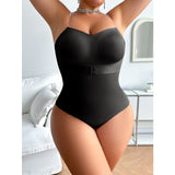 Shapewear bodysuit seamless tummy control waist shaping