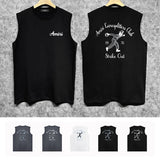 Amiri tank top bowling print