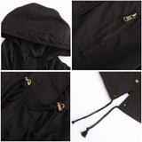 Women Trench Coat Anorak Women Spring and Autumn Coat Loose