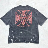 saint m t shirts s.m collaboration series graphic print crew neck pullover short sleeve t-shirt