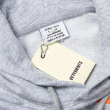 Vetements Hoodie VTM Ring Print Loose Hooded Sweater
