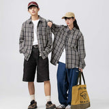 Unisex Jacket Autumn Loose Thick Shirt