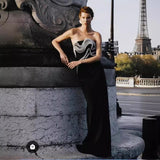Women Dresses Red Carpet Party Dress Long Dress (Ont0408)