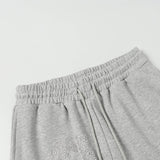 Denim Tears T shirt & Shorts 2 Piece Set Rhinestones