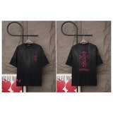 Ch hip-hop t-shirts - ss spring/summer ch cross appliqué embroidered print american style pure cotton short sleeve t-shirt - versatile