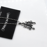 Chrome Hearts Necklace Vintage Cross Pendant Men's and Women's Necklaces