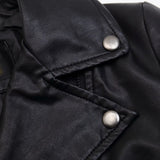 Women Leather Jacket Long Sleeve PU Leather Coat Tassel Punk Motorcycle Clothing Leather Jacket