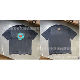 saint m t shirts s.m cartoon series graphic crewneck pullover short sleeve t-shirt