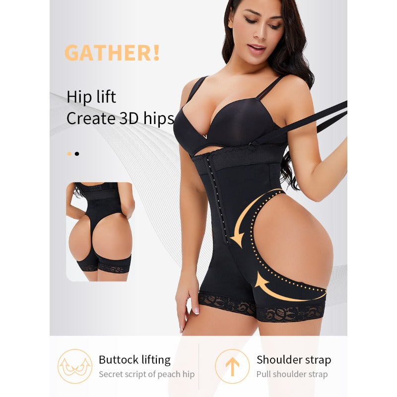 Shapewear bodysuit High-waisted tummy control and butt lift