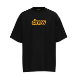 Drew house tshirt r streetwear smiley face & letter print crewneck pullover short sleeve wholesale single piece