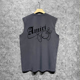 Amiri tank top bowling print