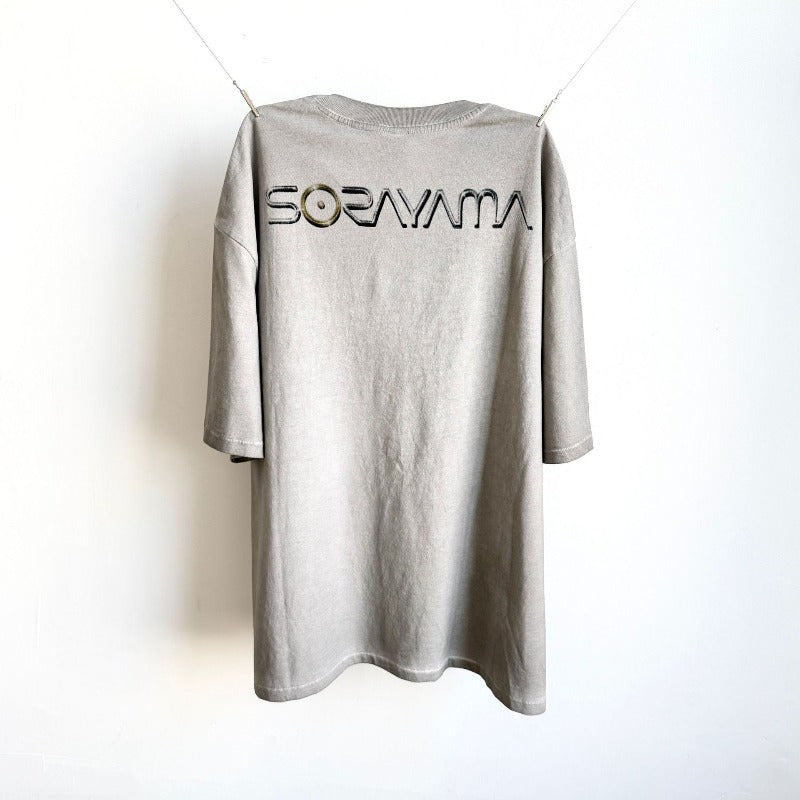 saint m t shirts s.m. "ex machina" love graphic crew neck short sleeve tee