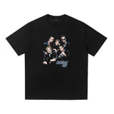 saint m t shirts s.m band series graphic crewneck t-shirt