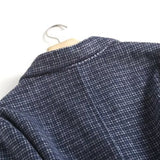 Women Suits Autumn and Winter Long Sleeve Suit Collar Double Breasted Woolen Coat