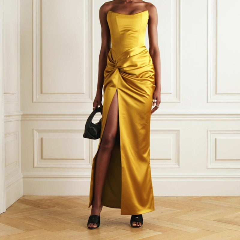 Women Dresses Autumn Sexy Sling Dress Long Dress Dress (Zns0409)