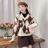 Women Knitted Pullover Knitwear Autumn and Winter Sweater Coat Top