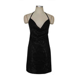 Women's Evening Gown Summer Sling Backless Sexy Sequins Dress