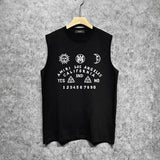 Amiri tank top day and night star print
