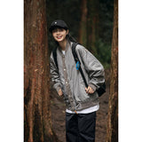 Unisex Jacket Loose Baseball Collar Jacket