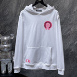 Chh Chrome Hearts Hoodie Color Leather Sanskrit Hand Painted Graffiti Hooded Sweater