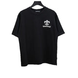 Ch hip-hop t shirts ch short-sleeved crown cross embroider short-sleeved loosecasual american heavy weight high street couple
