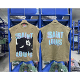 saint m t shirts s.m. handmade distressed photo print pullover casual tank top