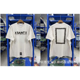 saint m t shirts s.m cartoon print crew neck pullover short sleeve top