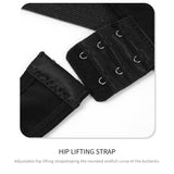 Butt lifter tummy control button shaping pants