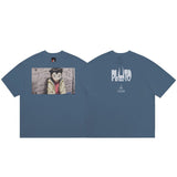 saint m t shirts s.m pluto cartoon graphic crew neck pullover short sleeve t-shirt