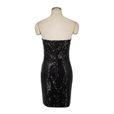 Women's Evening Gown Sexy Sequined Women's Clothing Dress