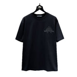 Ch hip-hop t shirts ch crow cross roller embroider short-sleeved loosecasualpure cotton american heavy weight short-sleeved