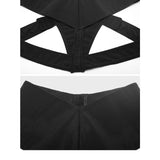 Mid-waist tummy control butt lift hip shorts