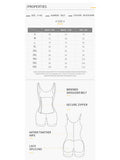 Shapewear bodysuit Side zipper