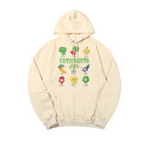 Vetements Hoodie Autumn and Winter VTM Vegetable Print Loose Hooded Sweater
