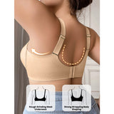 Full figure bra women's push-up lace