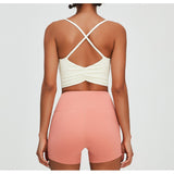 Women Yoga Sports Shorts Breathable Quick-Drying Running Workout Shorts