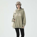 Unisex Sweater Autumn Letter Hooded Sweater