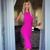 Women Dresses Sexy Backless Ruffled Dress Party Dress Skirt (Ont0408)
