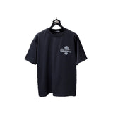 Ch hip-hop t shirts ch short sleeve sanskrit horseshoe cross embroider loosecasualpure cotton american heavy weight